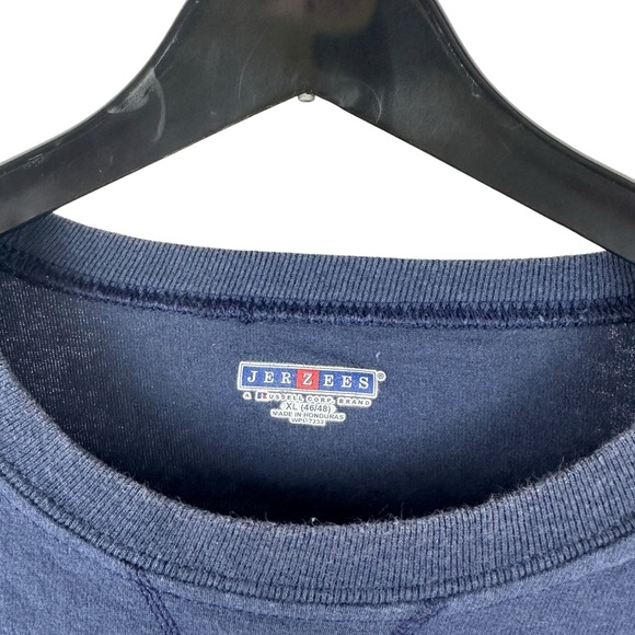 Mens Y2K Jerzees Pittsburgh Panthers College Long Sleeve Shirt Size XL - Picture 6 of 7